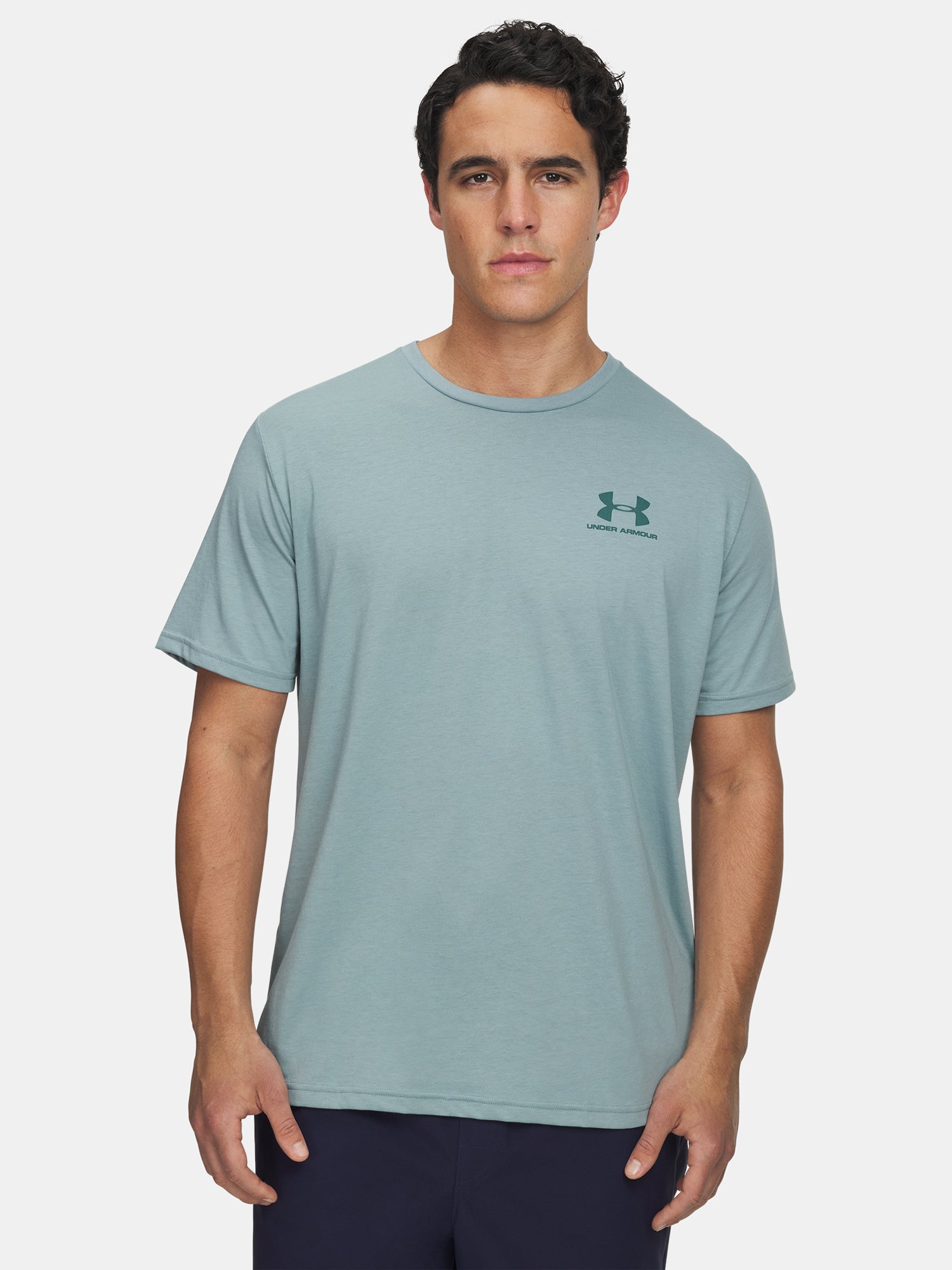 Under Armour Férfi póló UA M SPORTSTYLE LC SS-GRN Póló