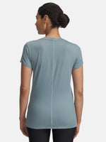 Under Armour Nõi Tech Mesh SS-GRN póló Póló zöld
