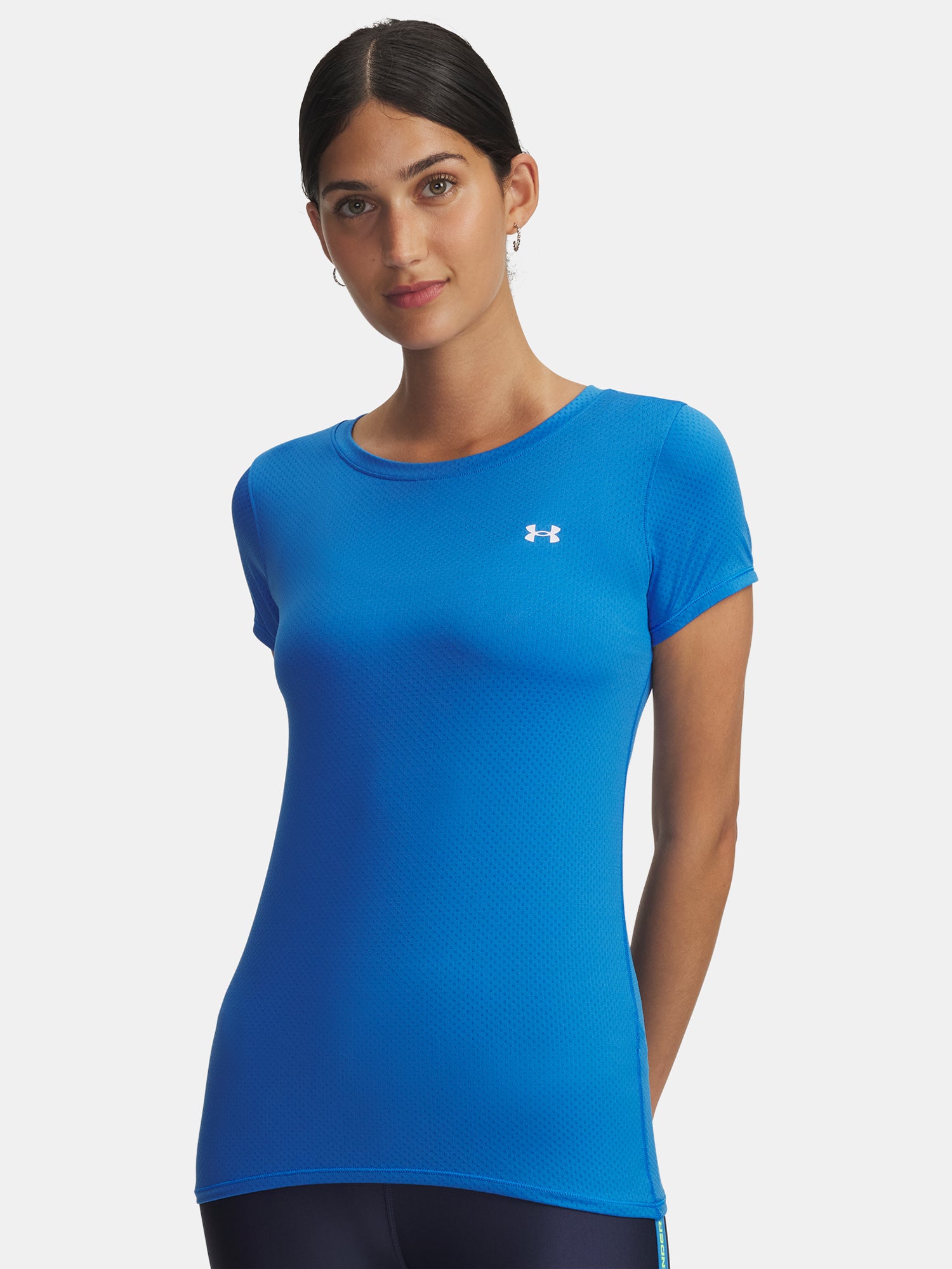 Under Armour Nõi póló Tech Mesh SS-BLU Póló
