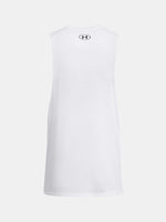 Férfi atléta Under Armour UA LEFT CHEST CUT OFF TANK-WHT