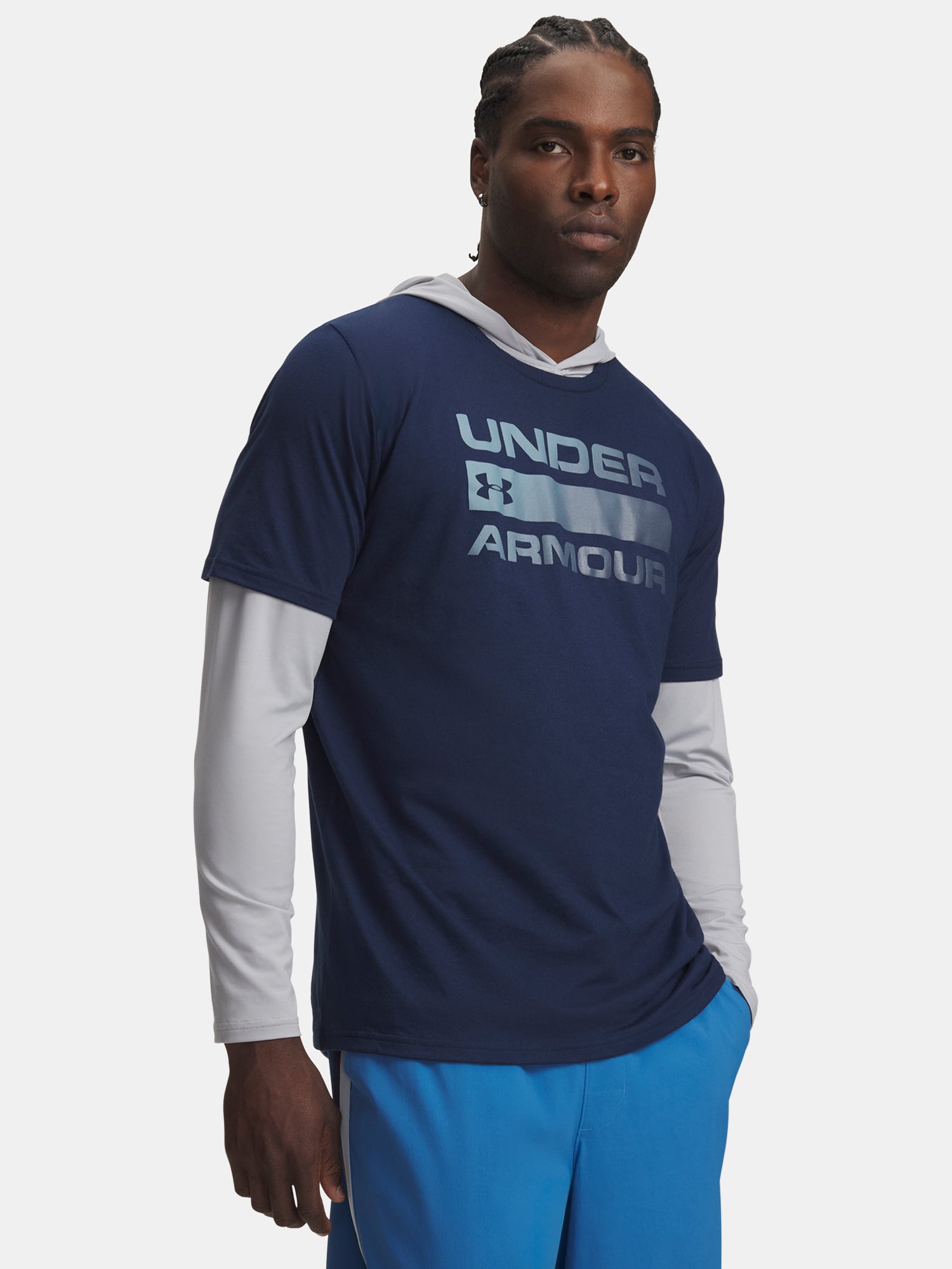 Férfi póló Under Armour UA TEAM ISSUE WORDMARK SS