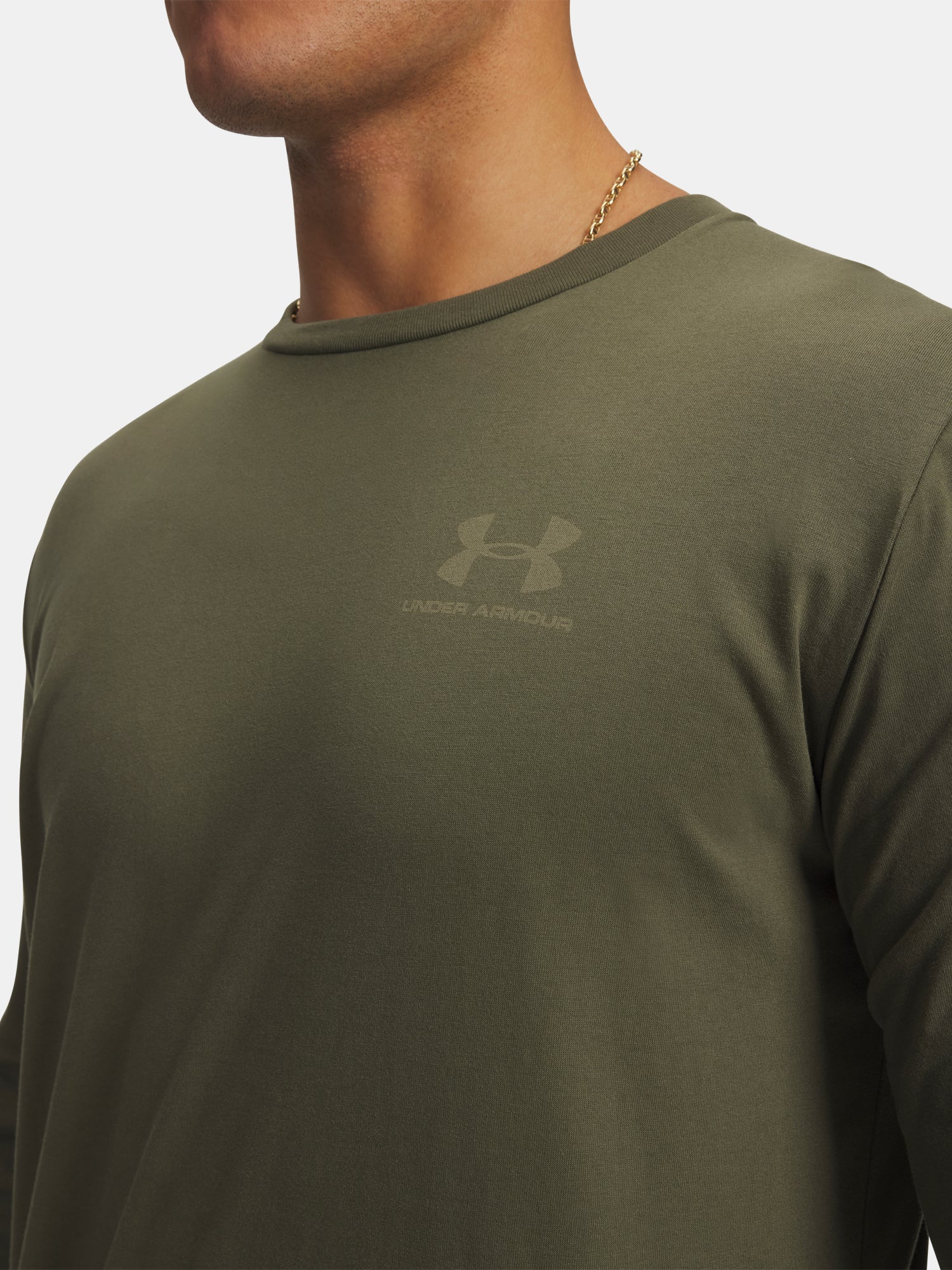Férfi póló Under Armour UA SPORTSTYLE LEFT CHEST LS