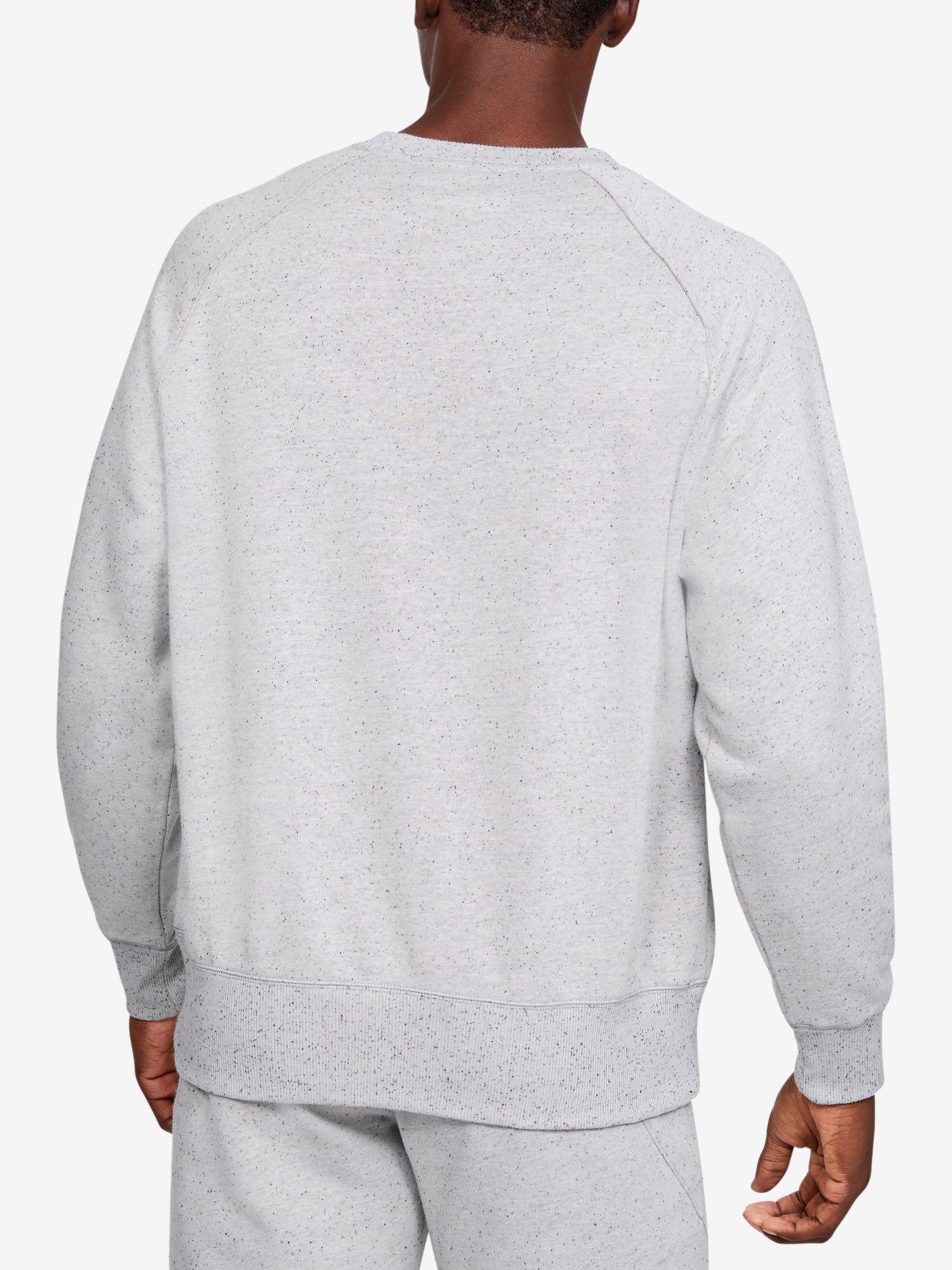 Férfi pulóver Under Armour Speckled Fleece Crew