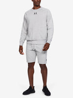 Férfi pulóver Under Armour Speckled Fleece Crew