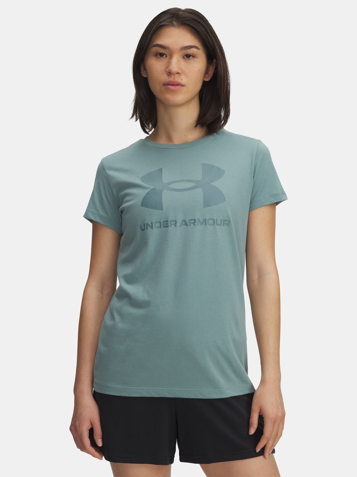 Under Armour Nõi póló UA Logo SS-GRN Póló