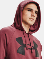 Férfi pulóver Under Armour Rival Fleece Big Logo HD