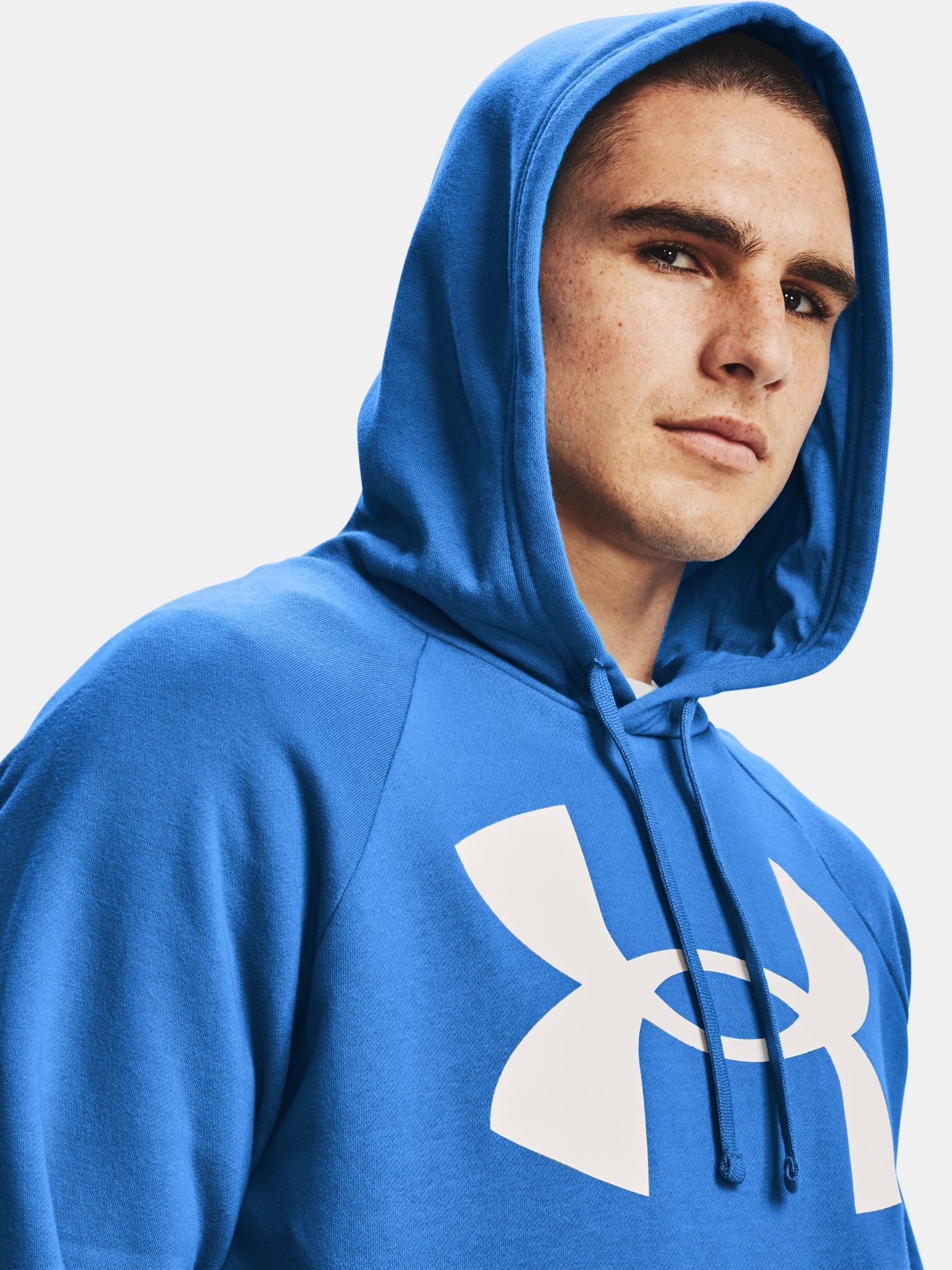 Férfi pulóver Under Armour Rival Fleece Big Logo HD