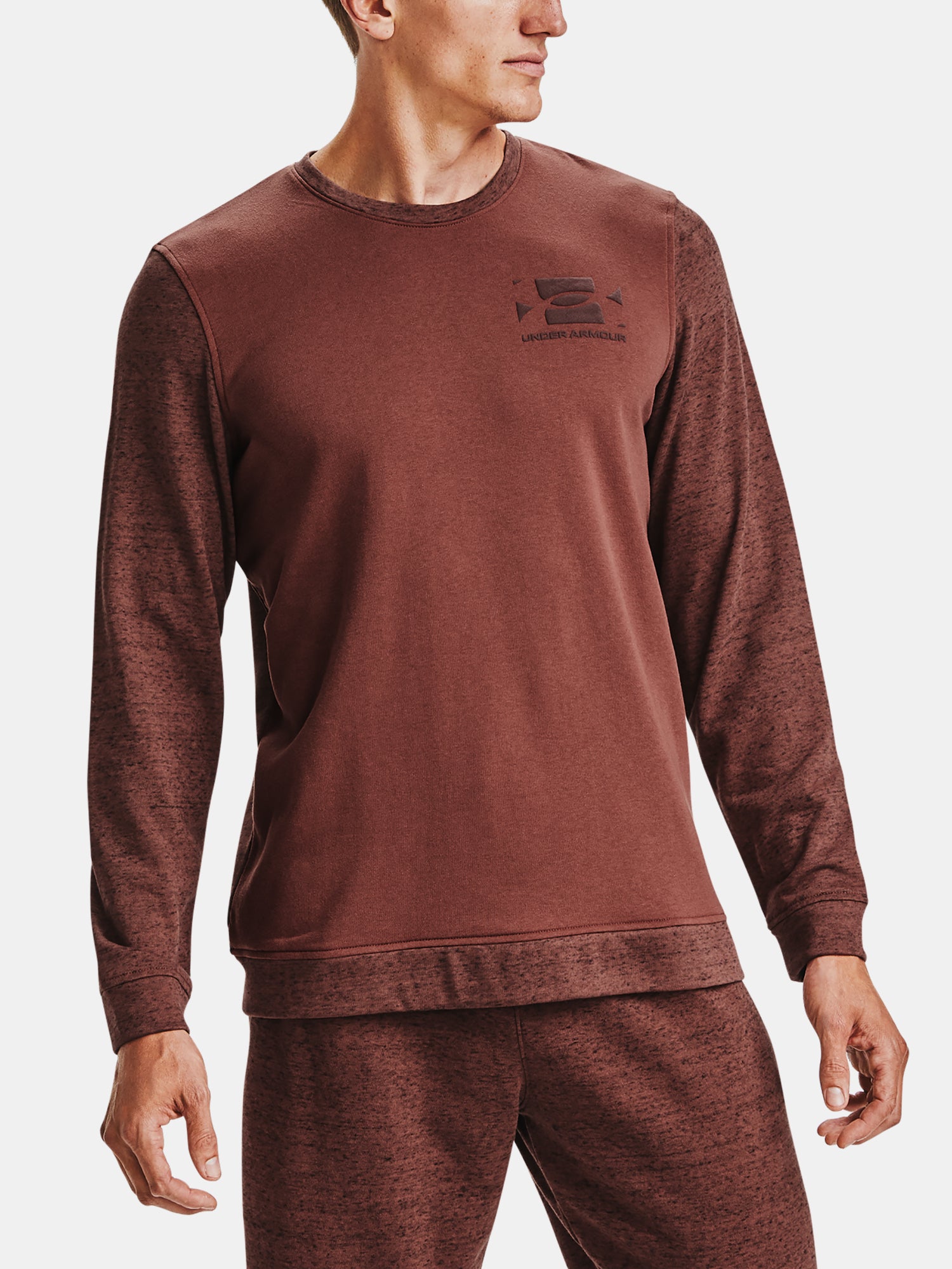 Férfi Under Armour Sportstyle Terry KO Crew pulóver