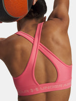 Nõi Under Armour Crossback Mid Bra-PNK melltartó