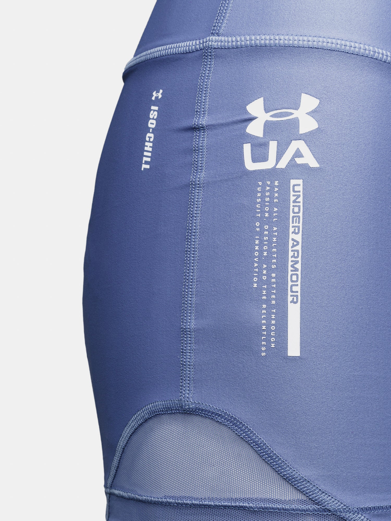 Under Armour Nõi HG Iso Chill Shorty kompressziós Short lila