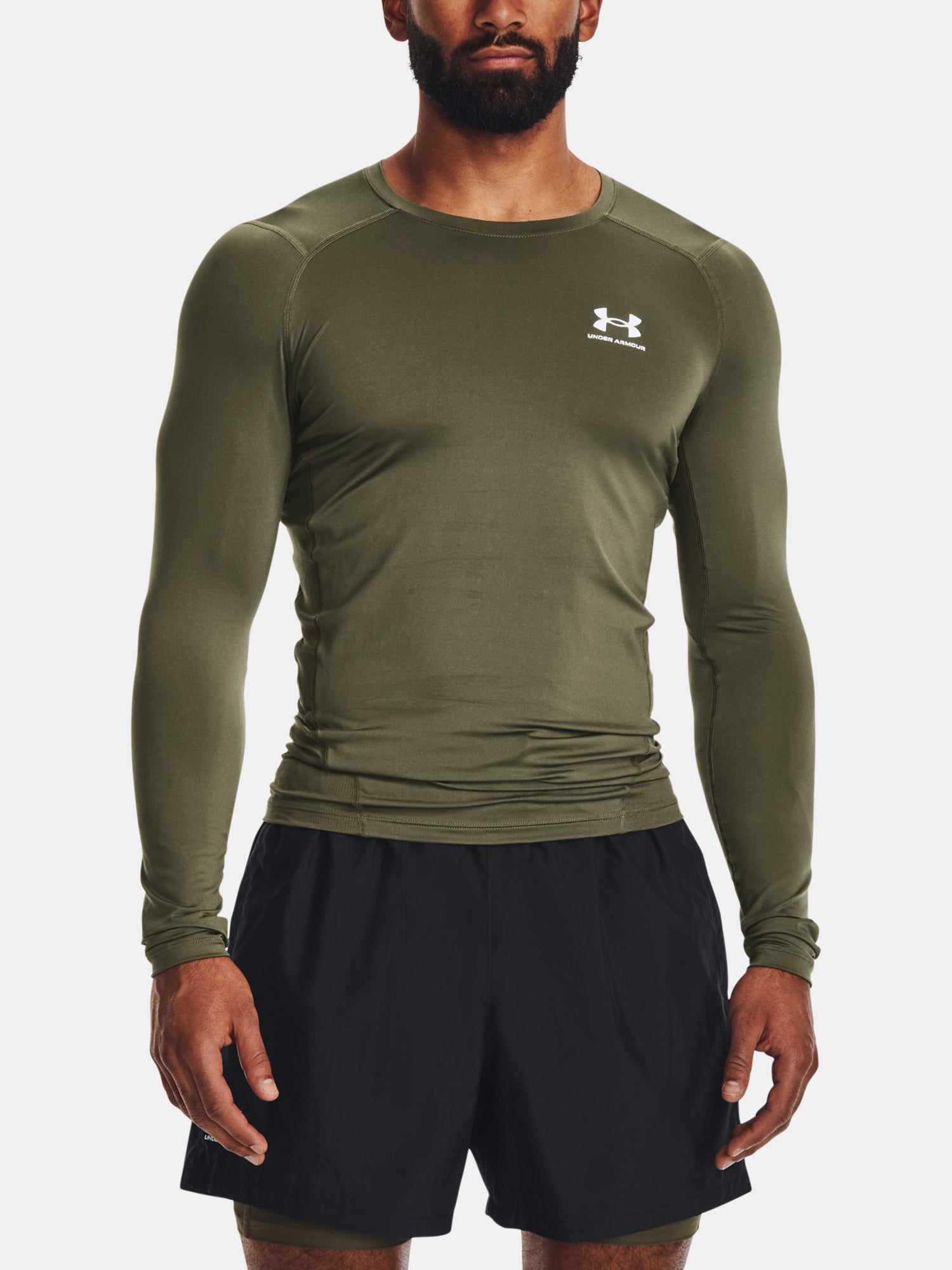 Under Armour Férfi póló UA HG Armour Comp LS Póló