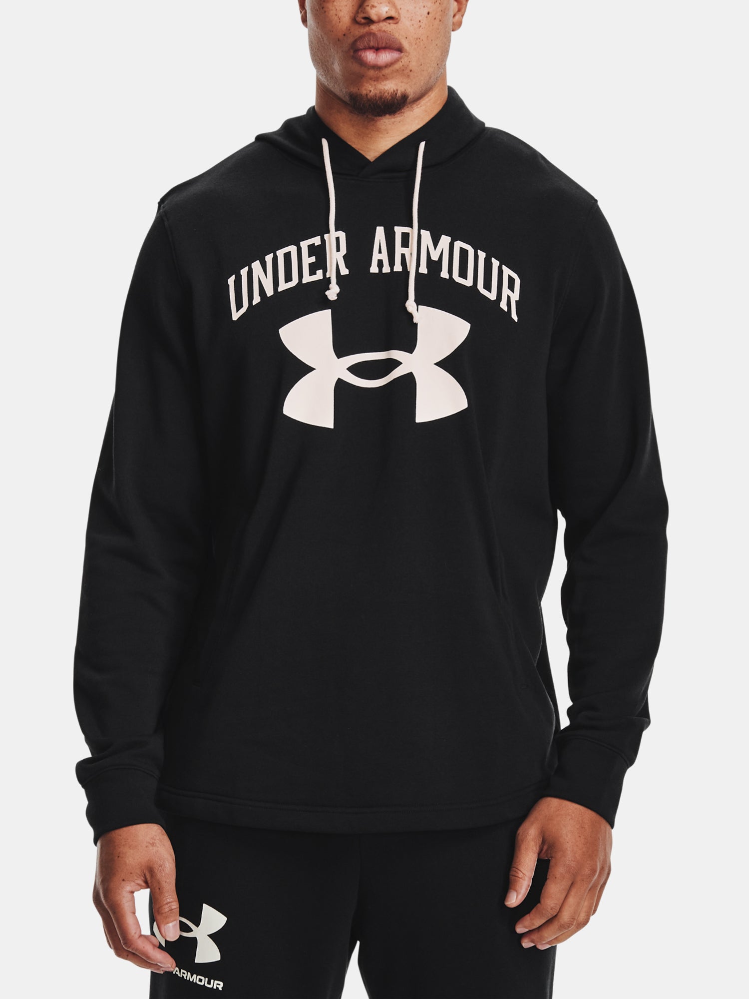 Under Armour Férfi pulóver RIVAL TERRY BIG LOGO HD Pulóver