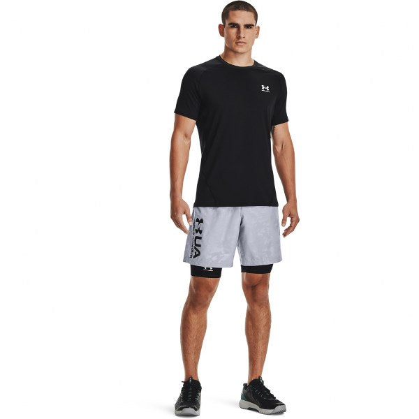 Under Armour Férfi HG Armour Fitted SS póló Póló fekete
