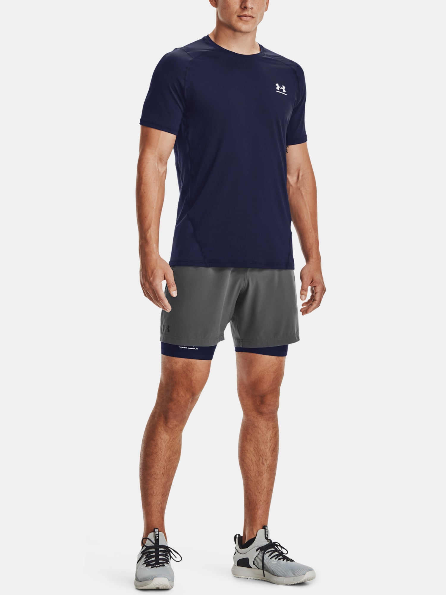Férfi Under Armour HG Armour Fitted SS póló
