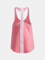 Lányka trikó Under Armour Tech Knockout Tank-PNK