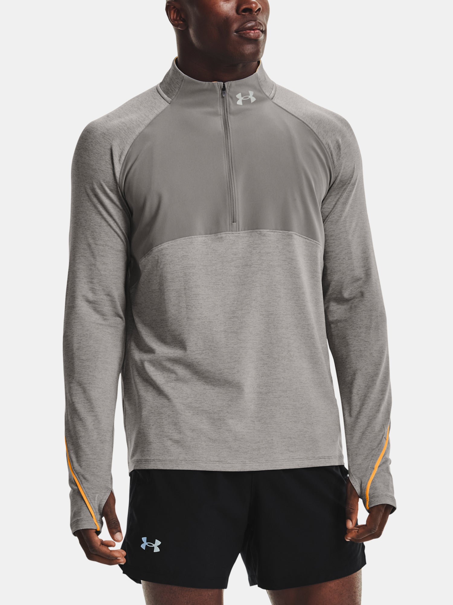 Férfi póló Under Armour UA Qualifier Run 2.0 1/2 Zip