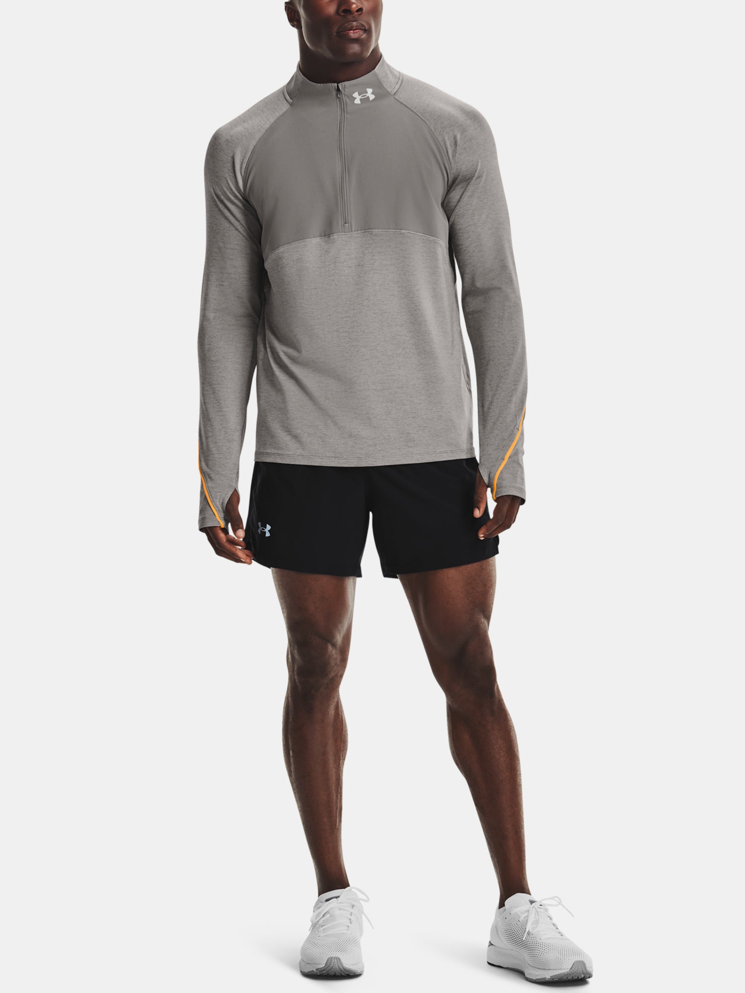 Férfi póló Under Armour UA Qualifier Run 2.0 1/2 Zip