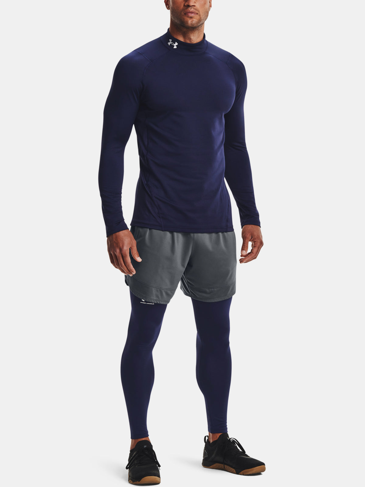 Férfi póló Under Armour UA CG Armour Fitted Mock