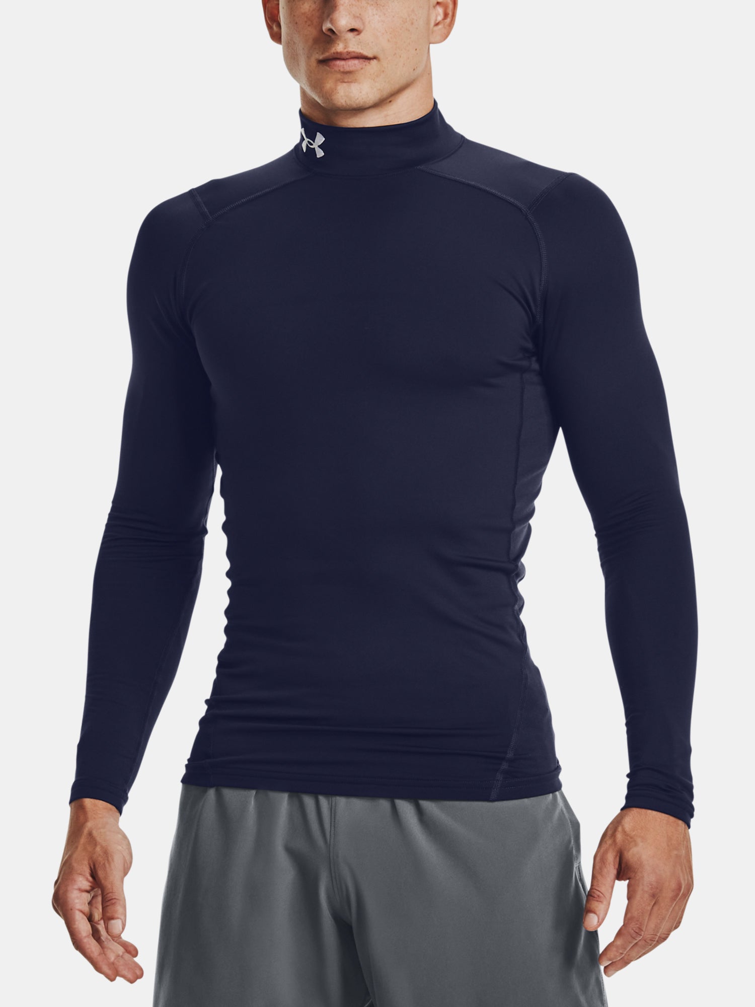 Under Armour Férfi póló CG Armour Comp Mock Hosszú ujjú póló