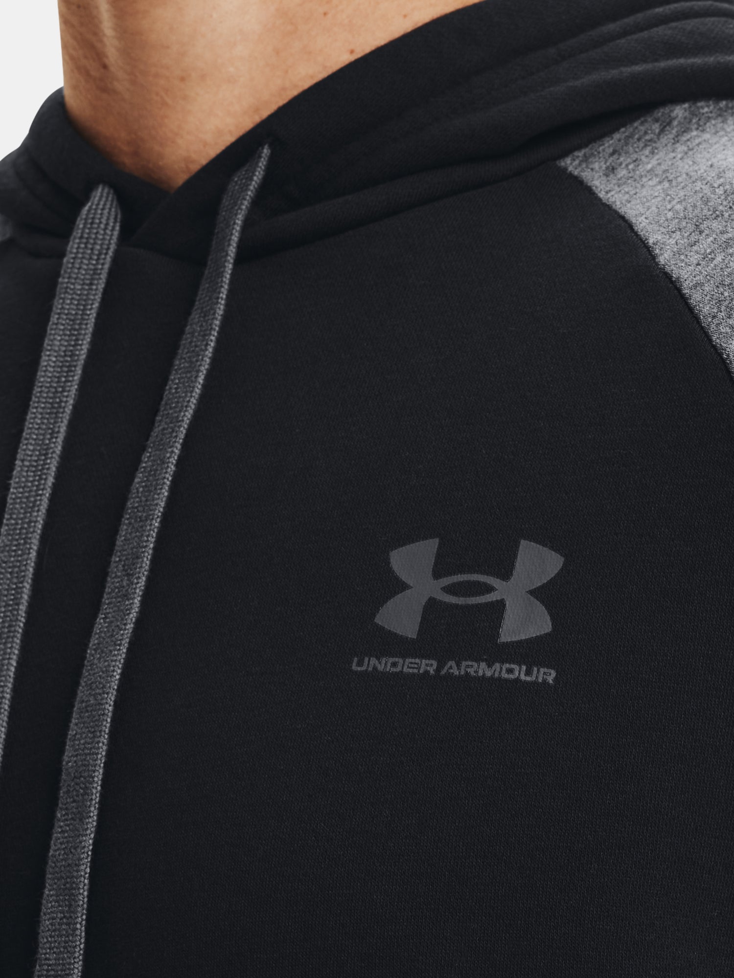 Férfi pulóver Under Armour UA RIVAL FLC COLORBLOCK HD