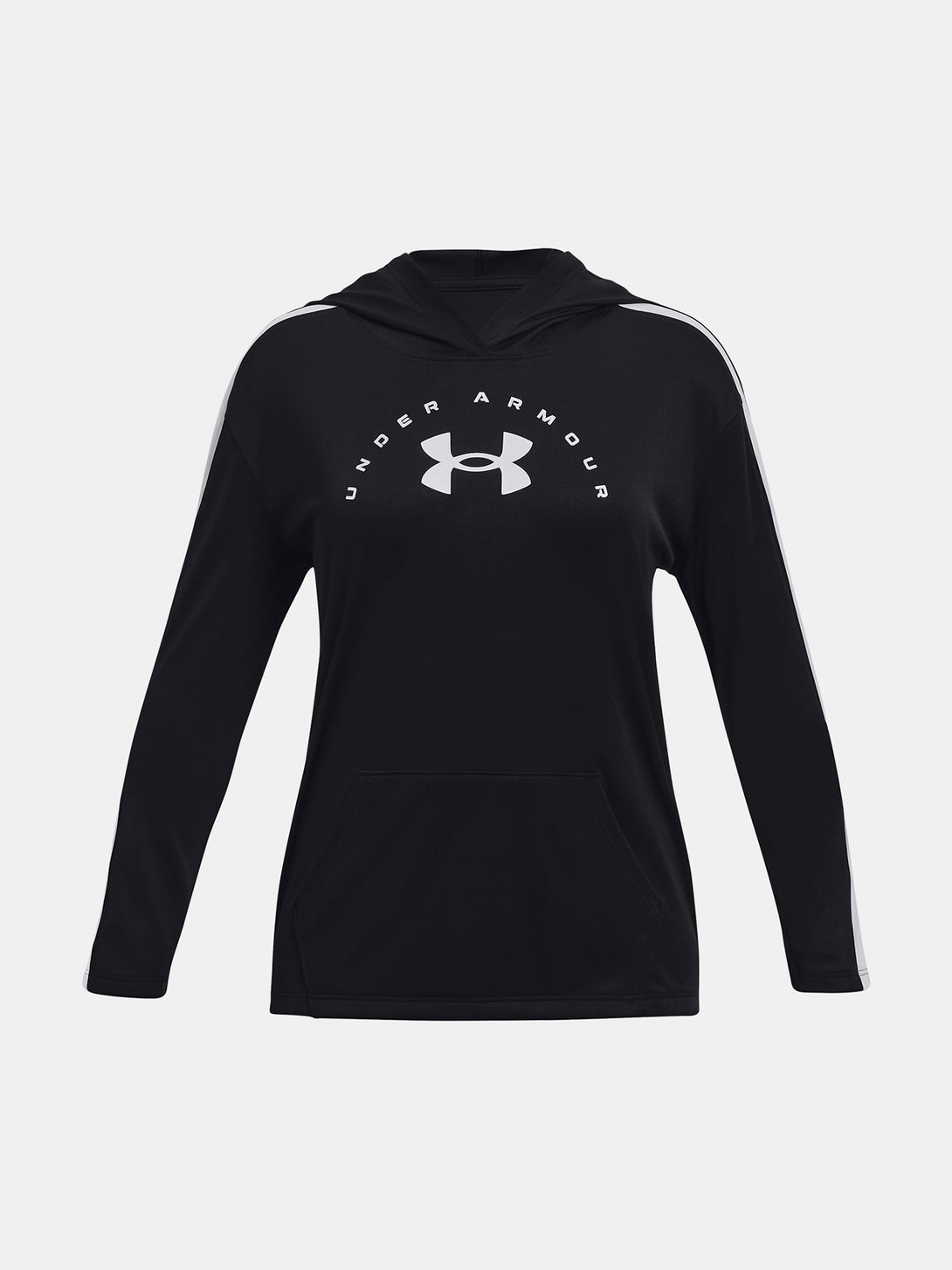 Under Armour Lány pulóver Tech Graphic LS Hoodie Hosszú ujjú póló