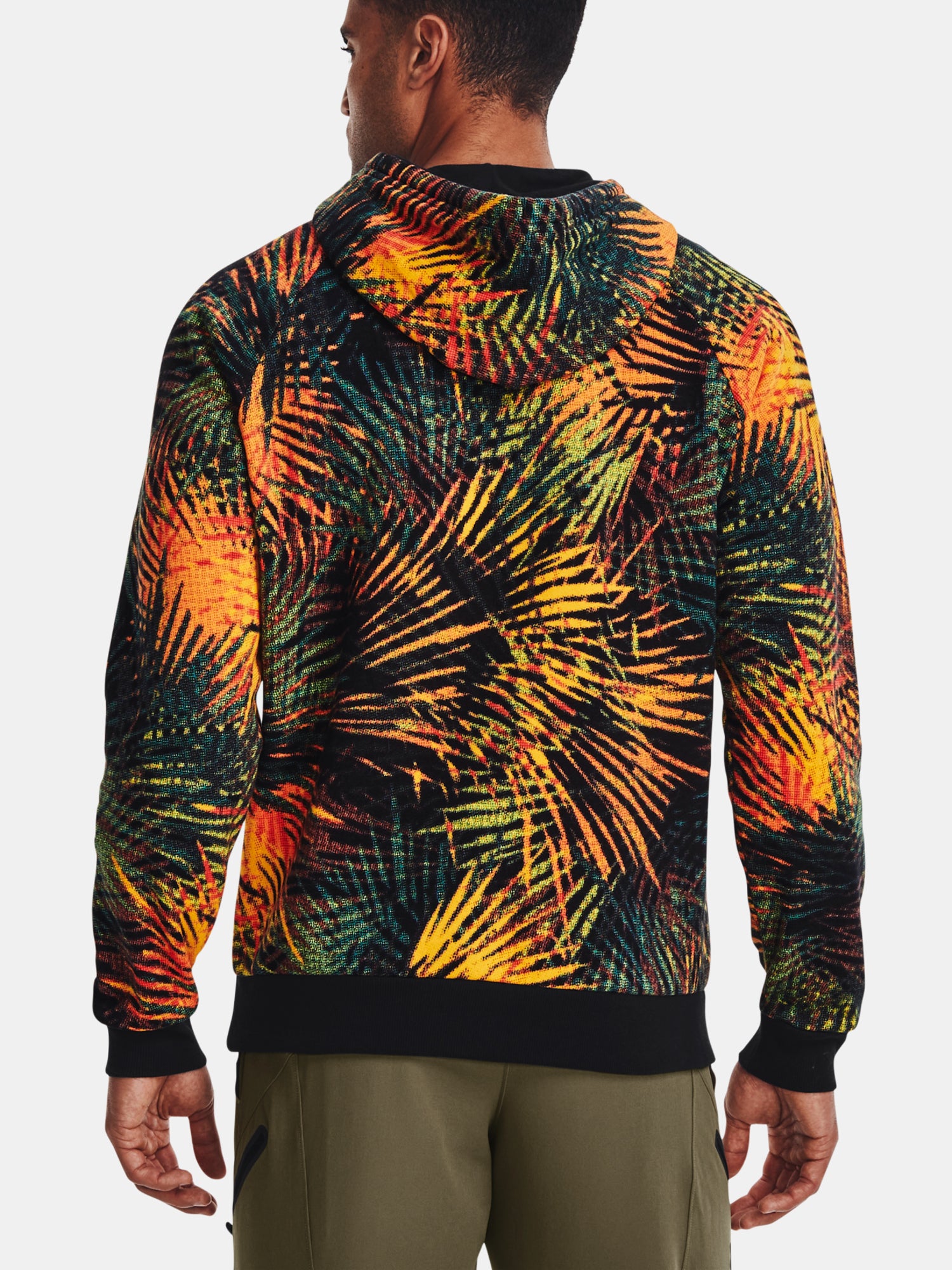 Férfi pulóver Under Armour UA Rival Flc Sport Palm HD