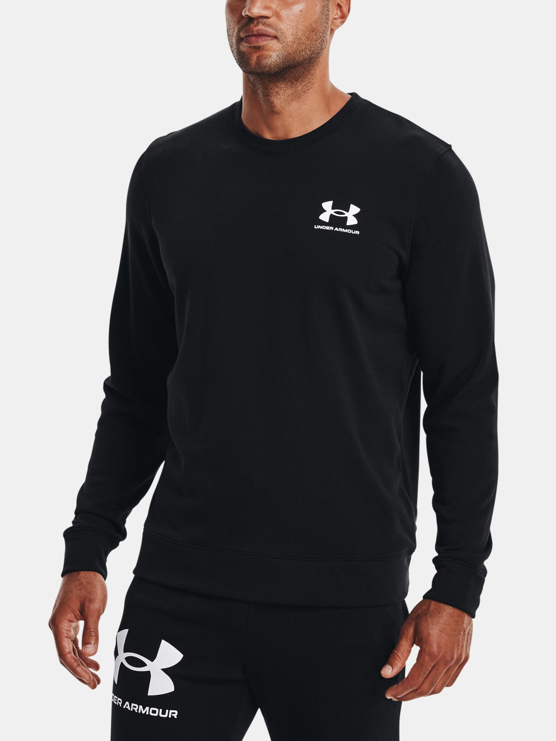 Under Armour Férfi pulóver UA Rival Terry LC Crew Pulóver
