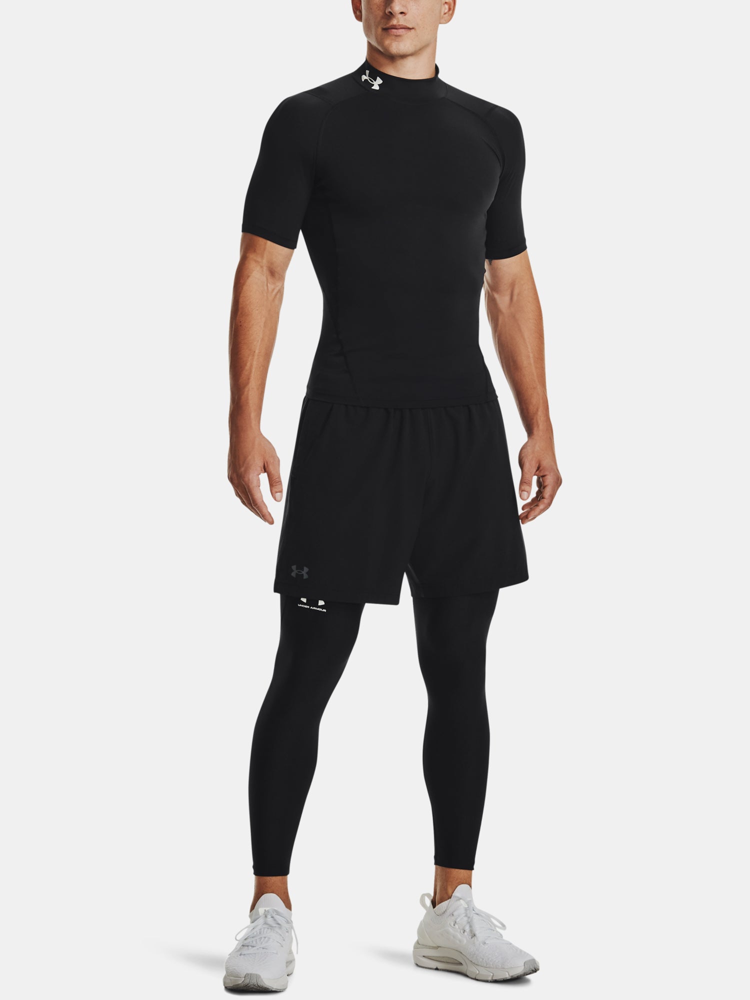 Férfi póló Under Armour UA HG Armour Comp Mock SS