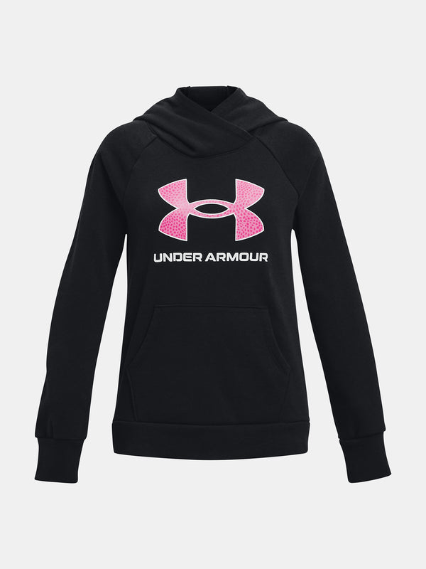 Under Armour Lány pulóver Rival Fleece BL Hoodie Pulóver