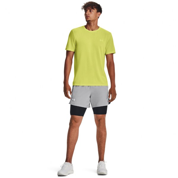 Under Armour Férfi póló UA SEAMLESS STRIDE SS Póló sárga