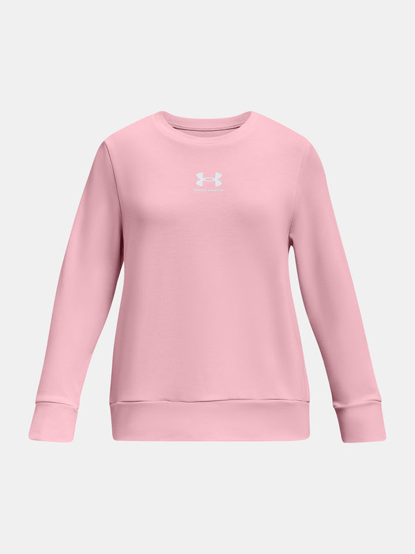 Under Armour Lány pulóver UA Rival Terry Crew Pulóver