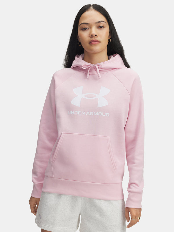 Under Armour Nõi pulóver UA Rival Fleece Big Logo HD-PNK Pulóver