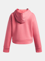 Lányka pulóver Under Armour UA Rival Fleece Hoodie-PNK