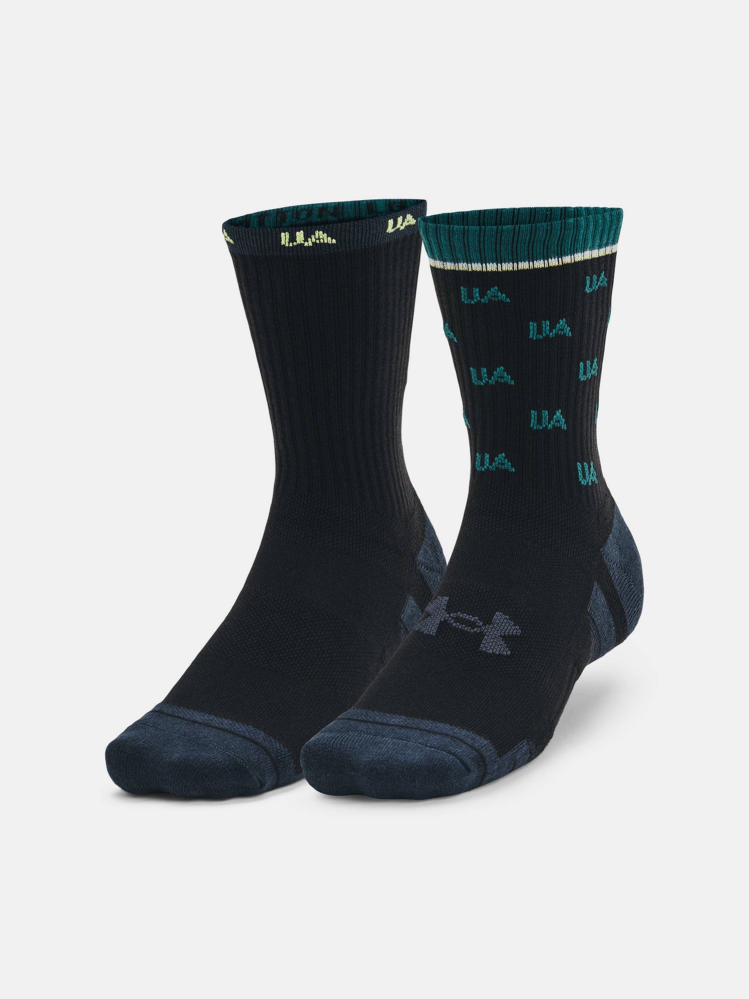 Under Armour Unisex UA Perf Cotton Nov Mid zokni (2 pár) Zokni