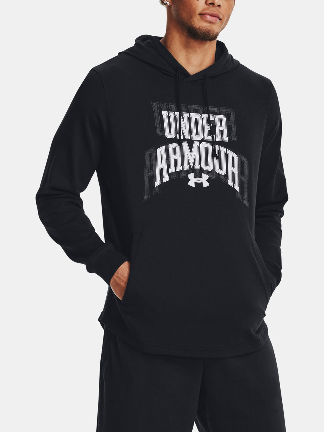 Under Armour Férfi pulóver UA Rival Terry Graphic HD Pulóver