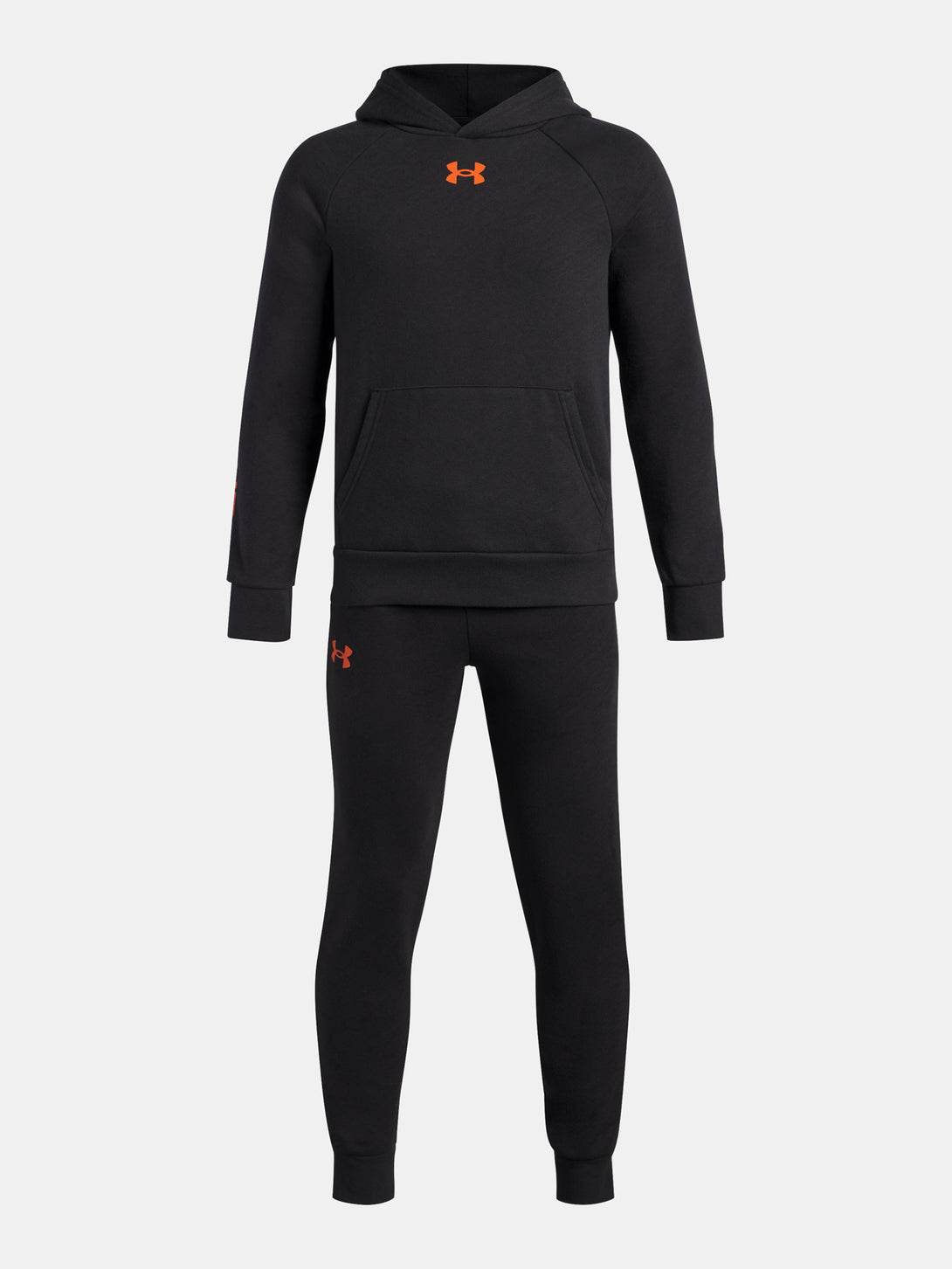 Under Armour Fiú szett UA Rival Fleece Suit-BLK Melegítő