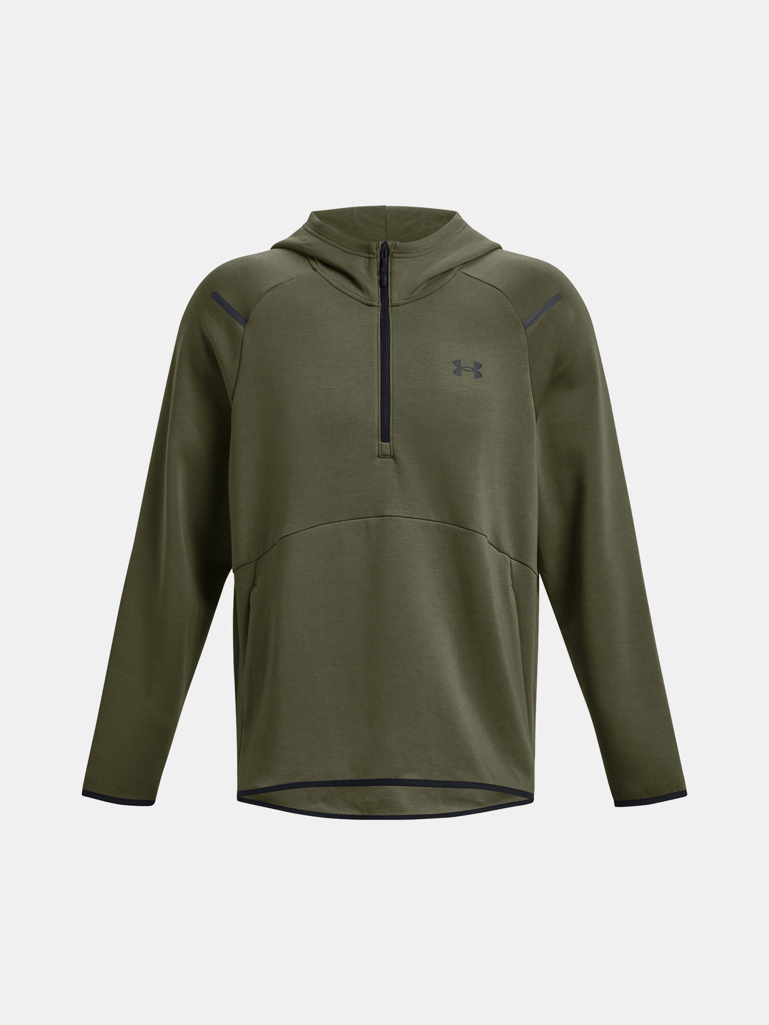Under Armour Férfi UA Unstoppable Flc Pulóver zöld
