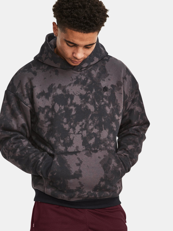 Under Armour Férfi pulóver Curry Acid Wash Hoodie Pulóver