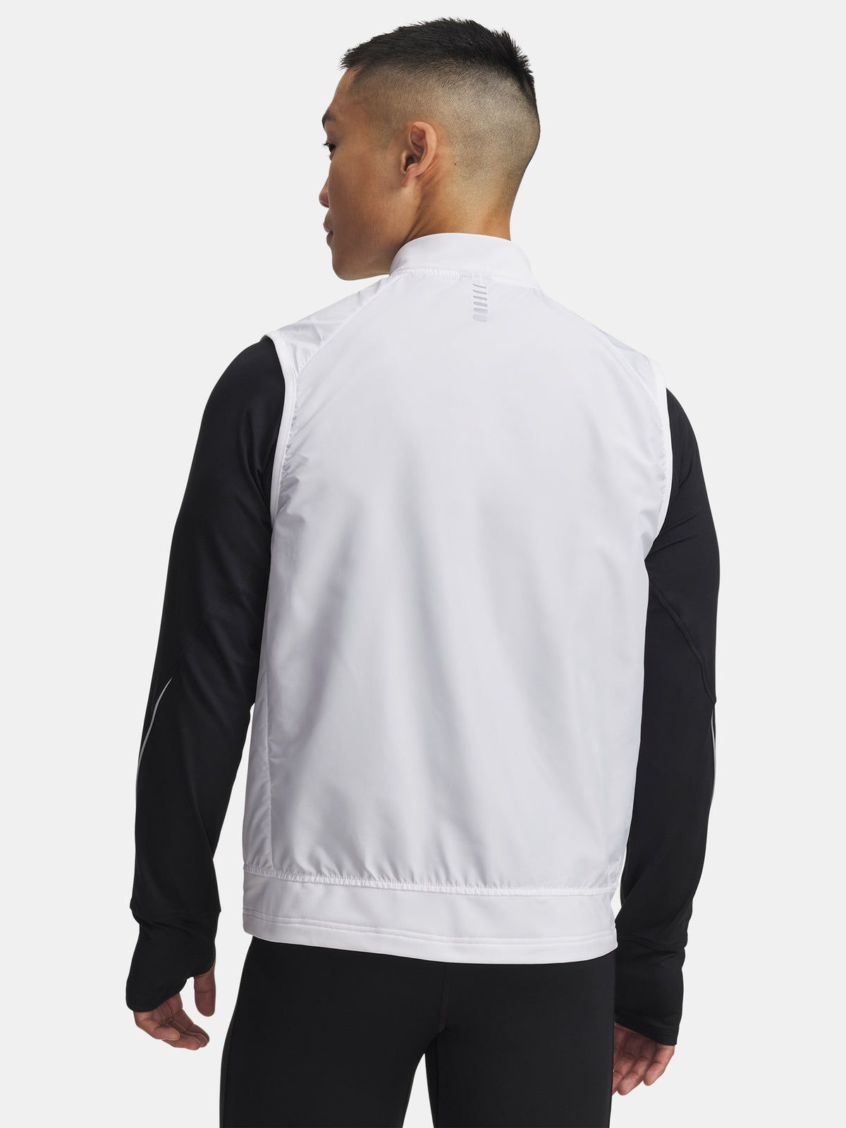 Férfi mellény Under Armour UA Launch Insulated Vest-WHT