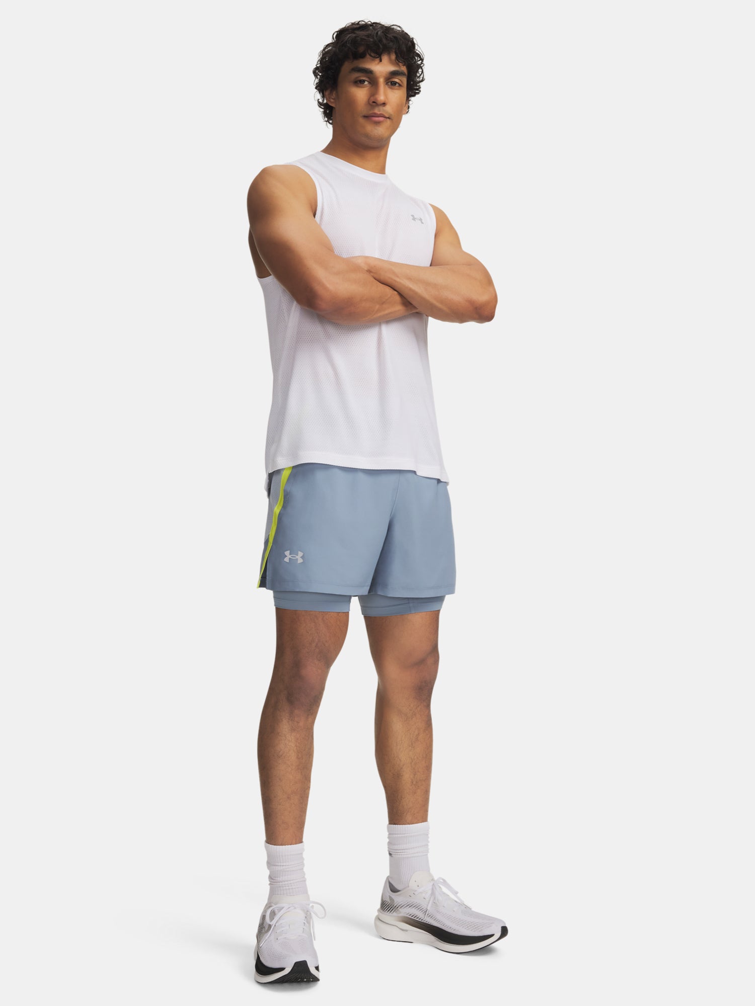 Férfi rövidnadrág Under Armour UA LAUNCH 5\'\' 2-IN-1 SHORTS