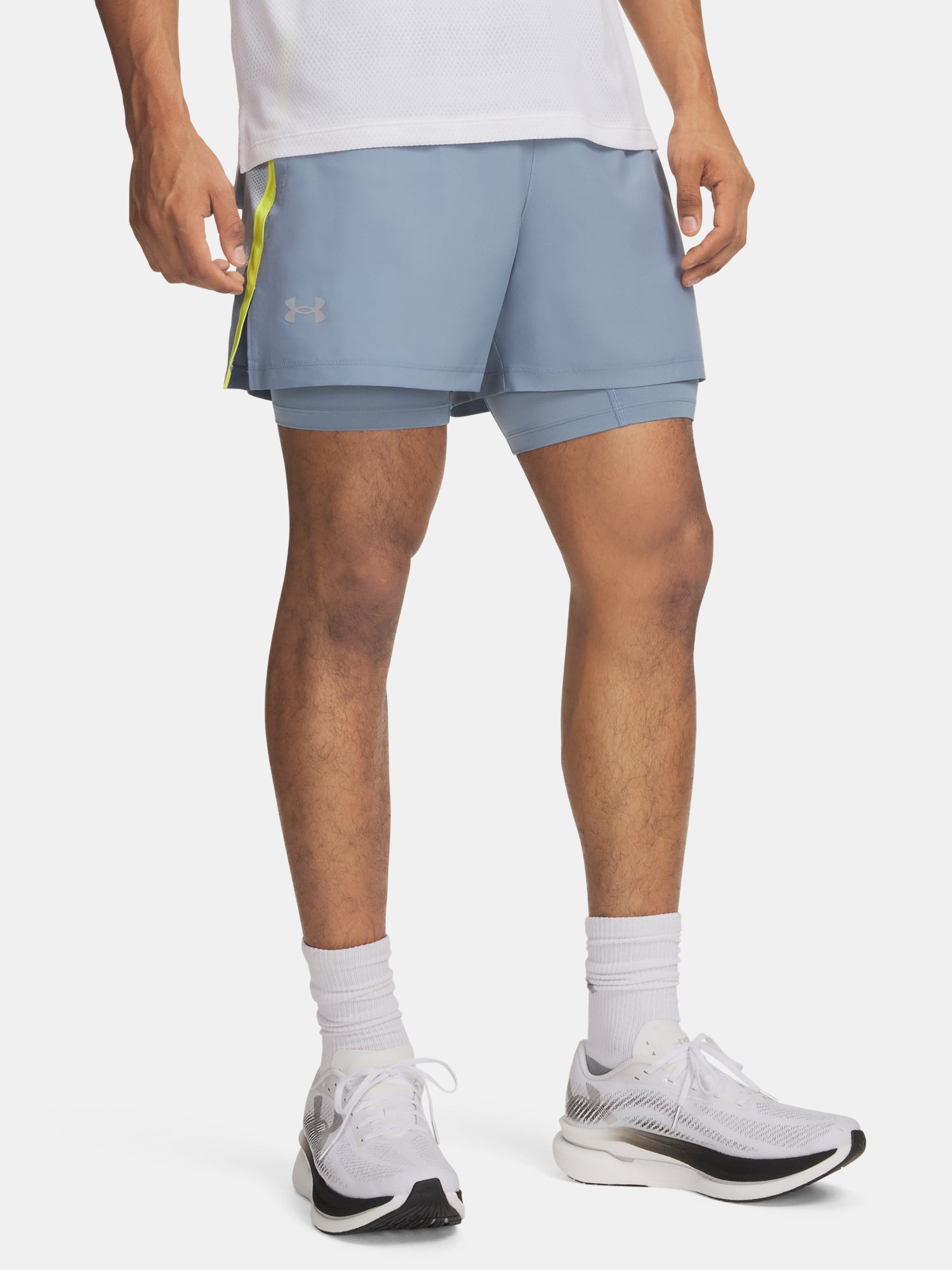Férfi rövidnadrág Under Armour UA LAUNCH 5\'\' 2-IN-1 SHORTS