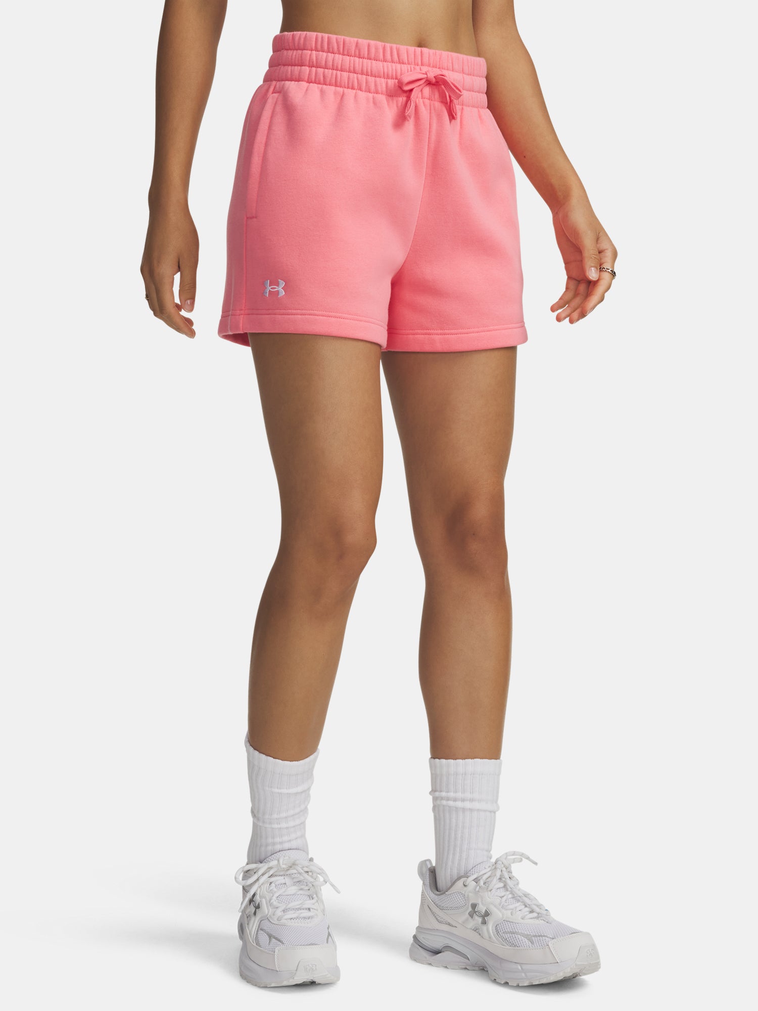 Nõi rövidnadrág Under Armour Rival Fleece Short-PNK
