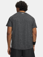 Férfi Under Armour UA Tech Textured SS-BLK póló