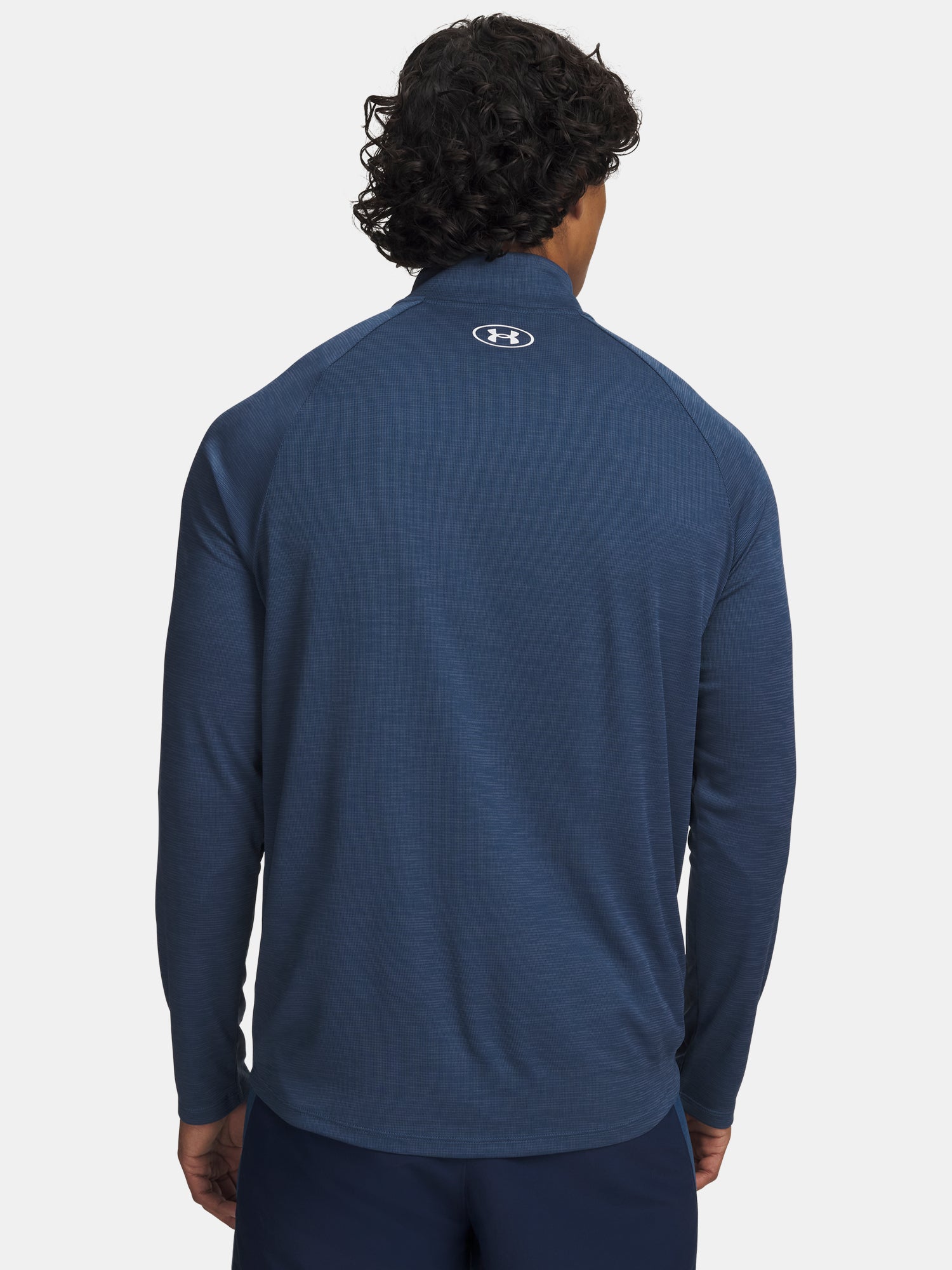 Férfi Under Armour UA Tech Textured 1/2 Zip póló