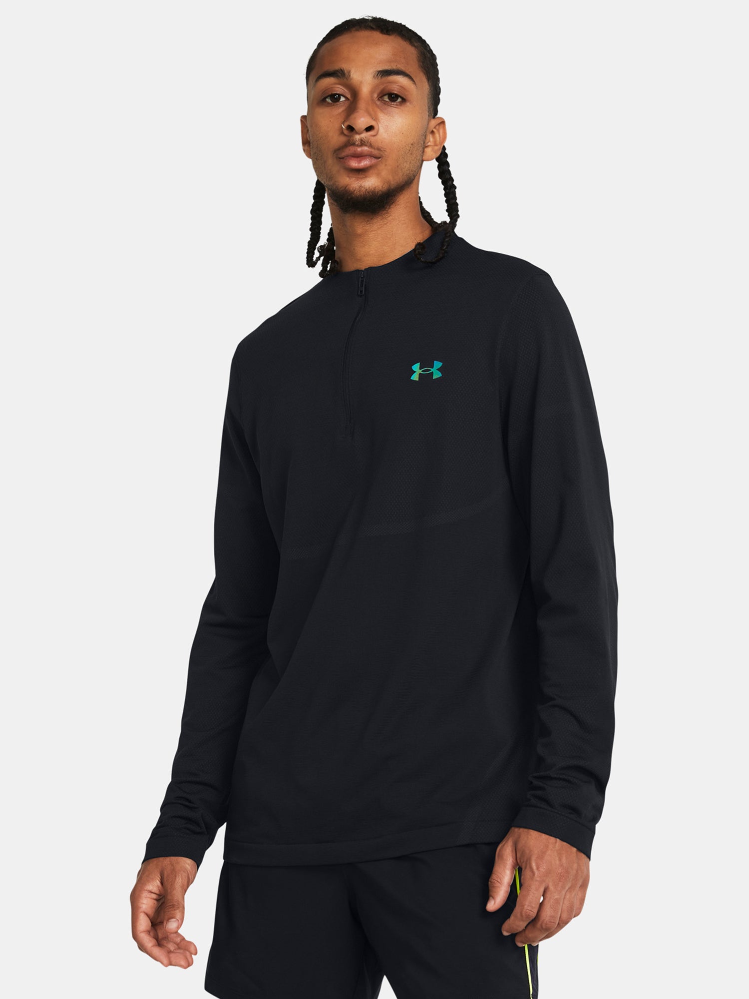 Férfi Under Armour Vanish Elite Seamless 1/4 Zp póló