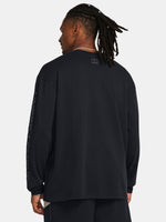Férfi póló Under Armour UA HW TONAL WORDMARK LS-BLK