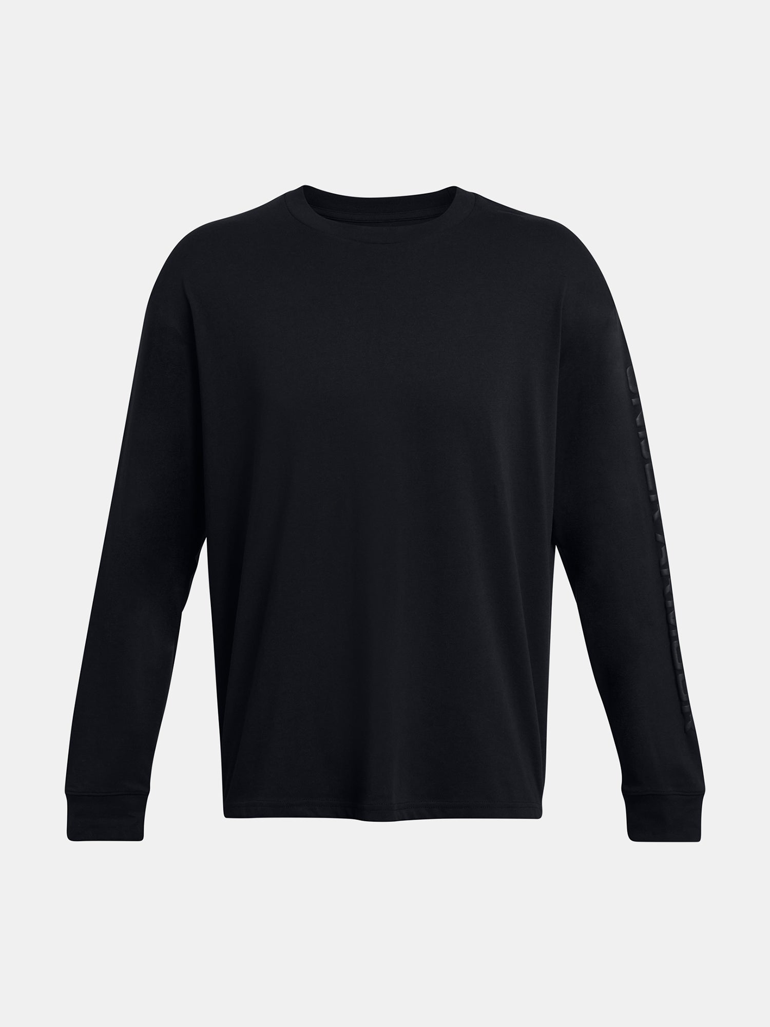 Férfi póló Under Armour UA HW TONAL WORDMARK LS-BLK