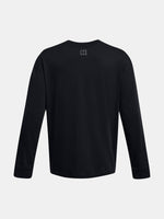 Férfi póló Under Armour UA HW TONAL WORDMARK LS-BLK