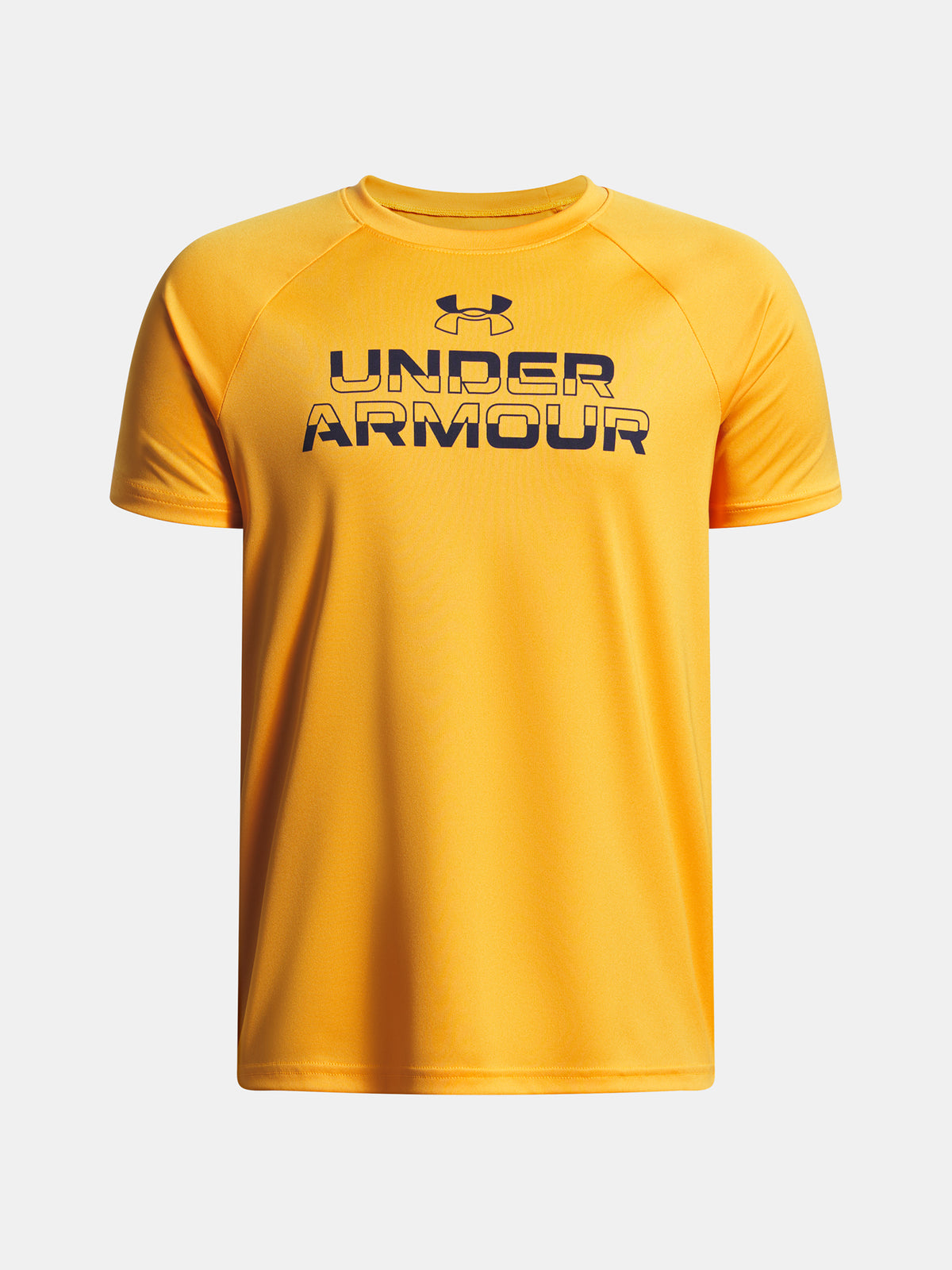 Under Armour Fiú póló UA Tech Split Wordmark SS-ORG Póló