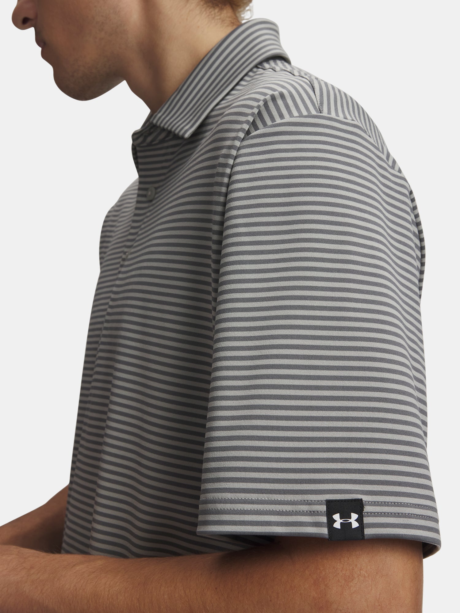 Férfi Under Armour UA Plyoff 3.0 Stripe Polo LB póló